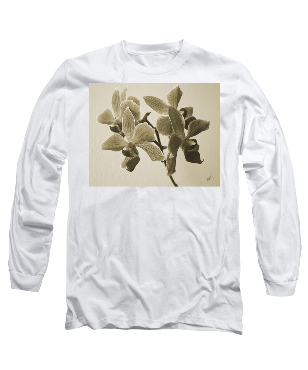 Orchid Long Sleeve T-Shirt featuring the photograph Morning Orchid by Ben and Raisa Gertsberg