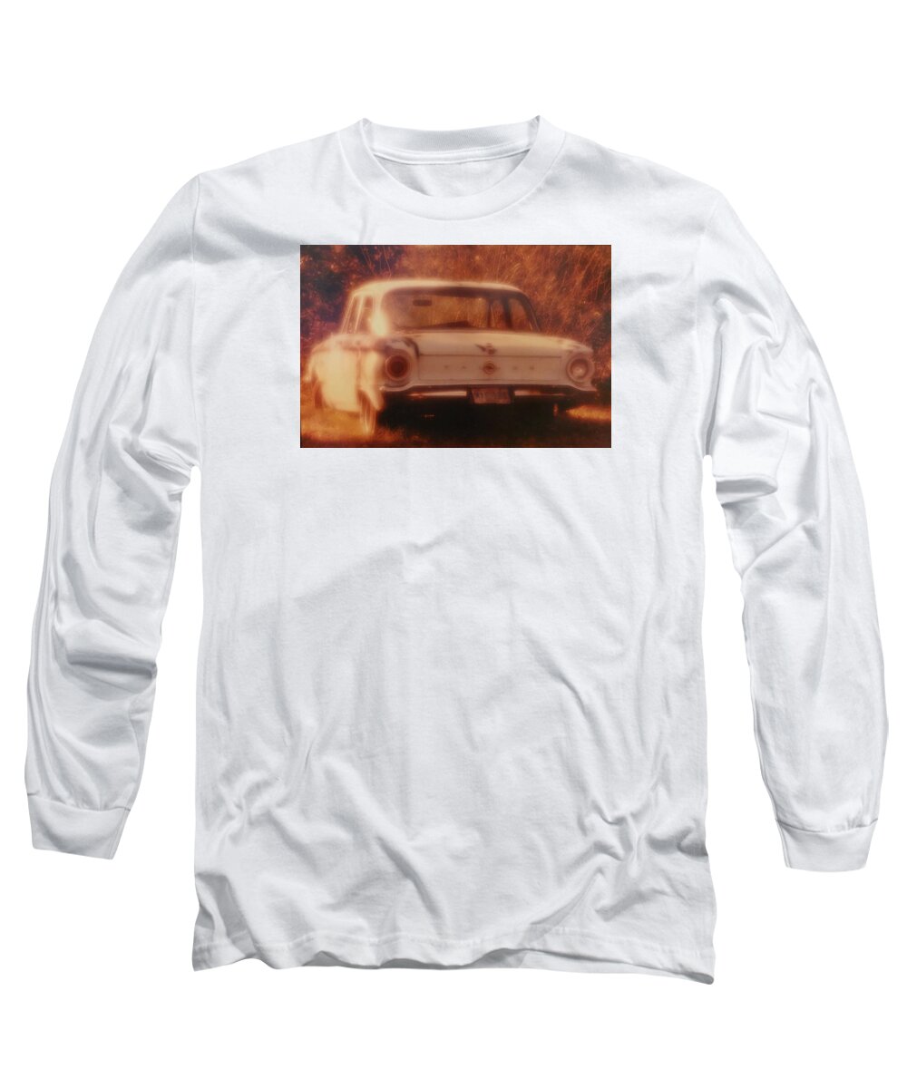 Vintage Long Sleeve T-Shirt featuring the painting MPrints-Oldie but Goodie by M Stuart