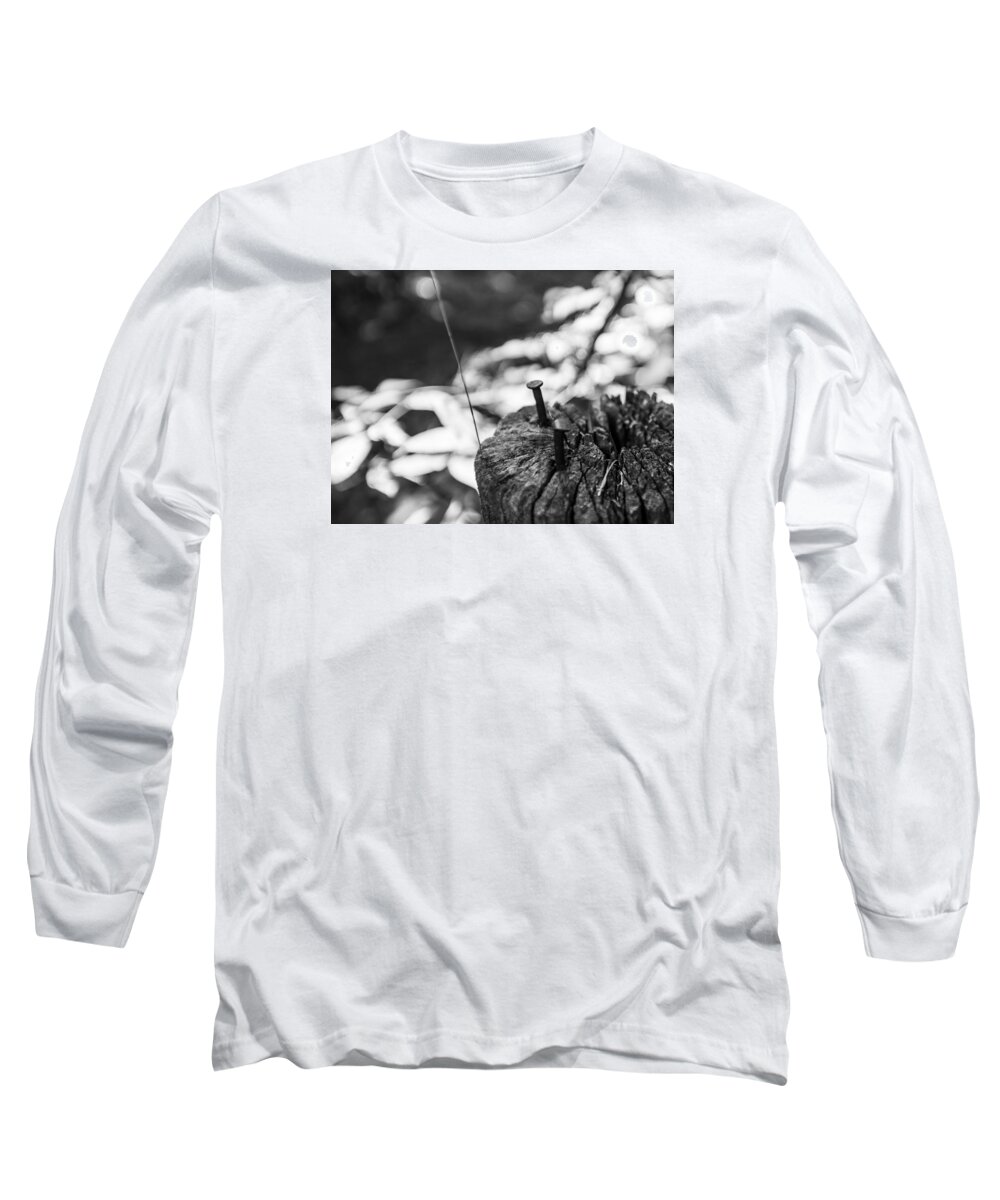 Nails Long Sleeve T-Shirt featuring the photograph Nails by Robert McKay Jones