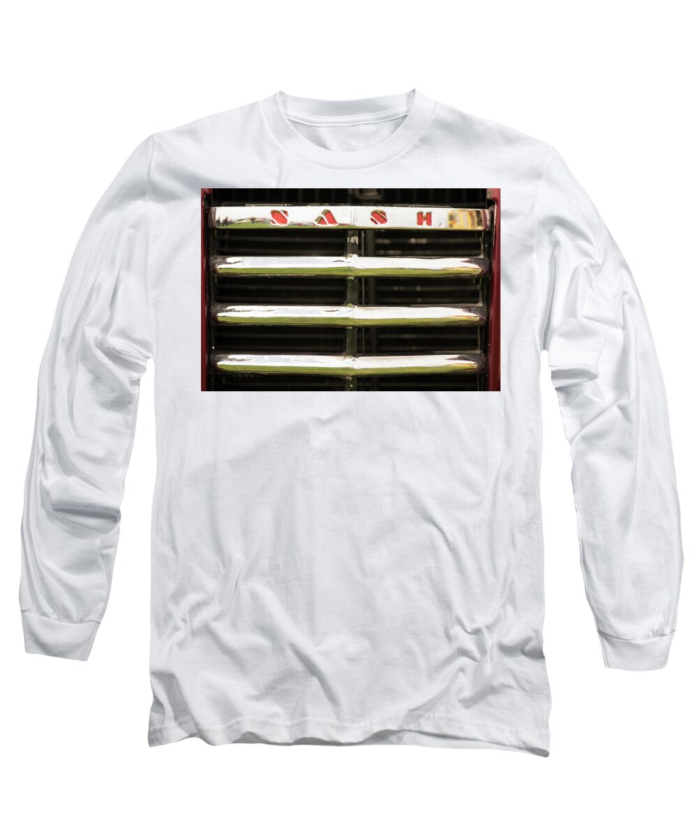 Vintage Long Sleeve T-Shirt featuring the photograph Nash Grill by Kathleen Messmer