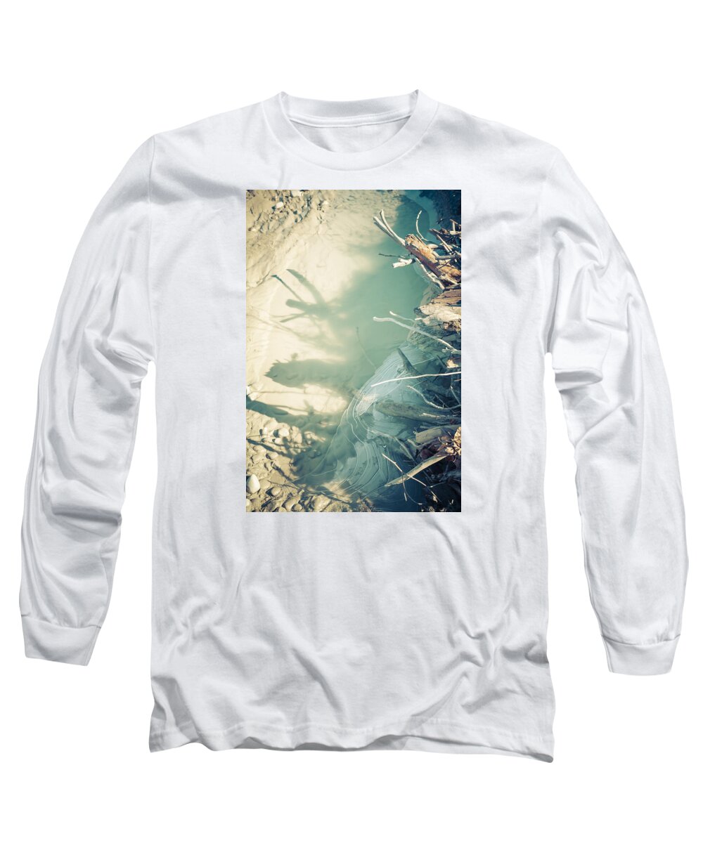 River Long Sleeve T-Shirt featuring the photograph Natural Fantasmigoria by Michele Cornelius