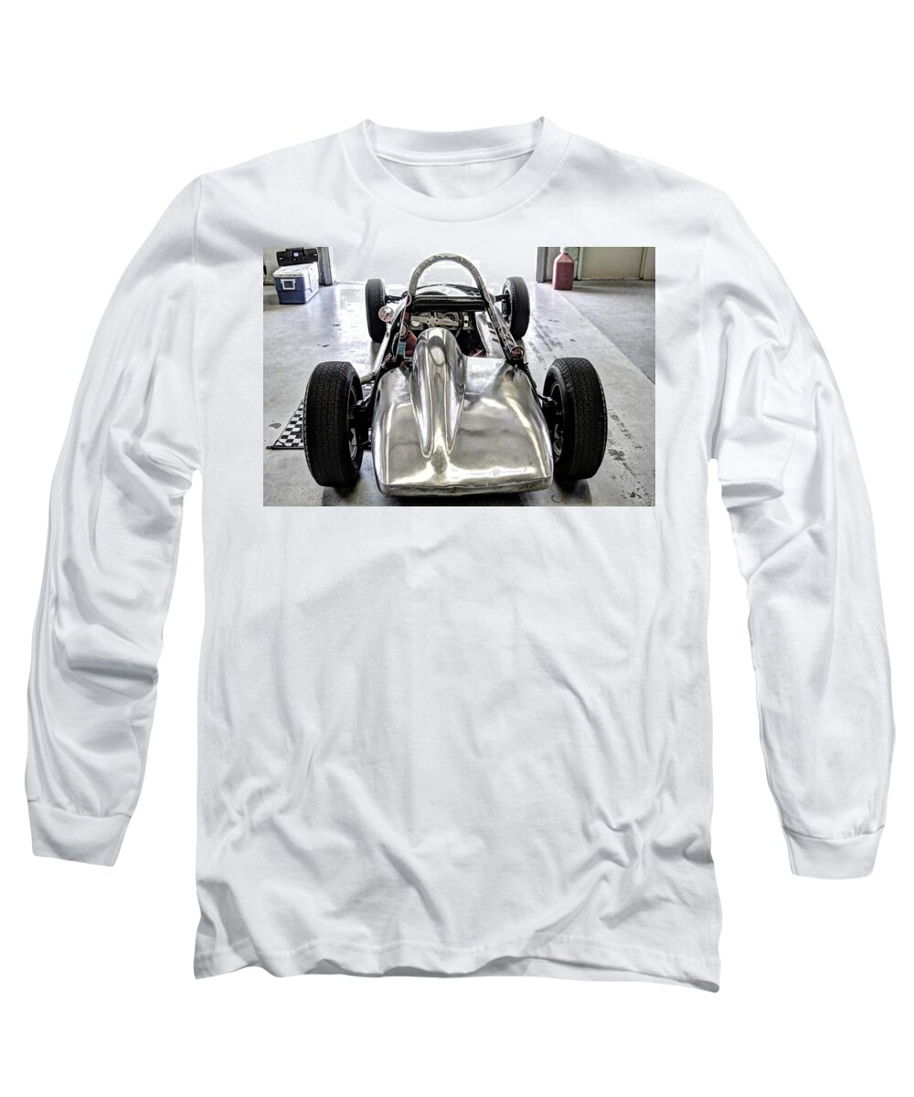 Indy 500 Long Sleeve T-Shirt featuring the photograph Noise by Josh Williams