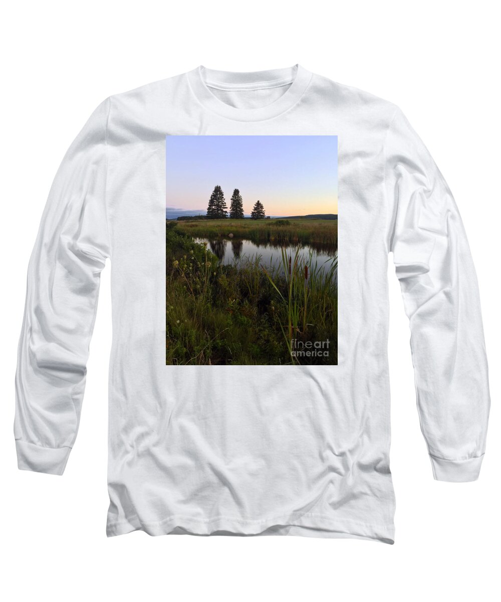 Maine Long Sleeve T-Shirt featuring the photograph Once Upon a Time... by LeeAnn Kendall