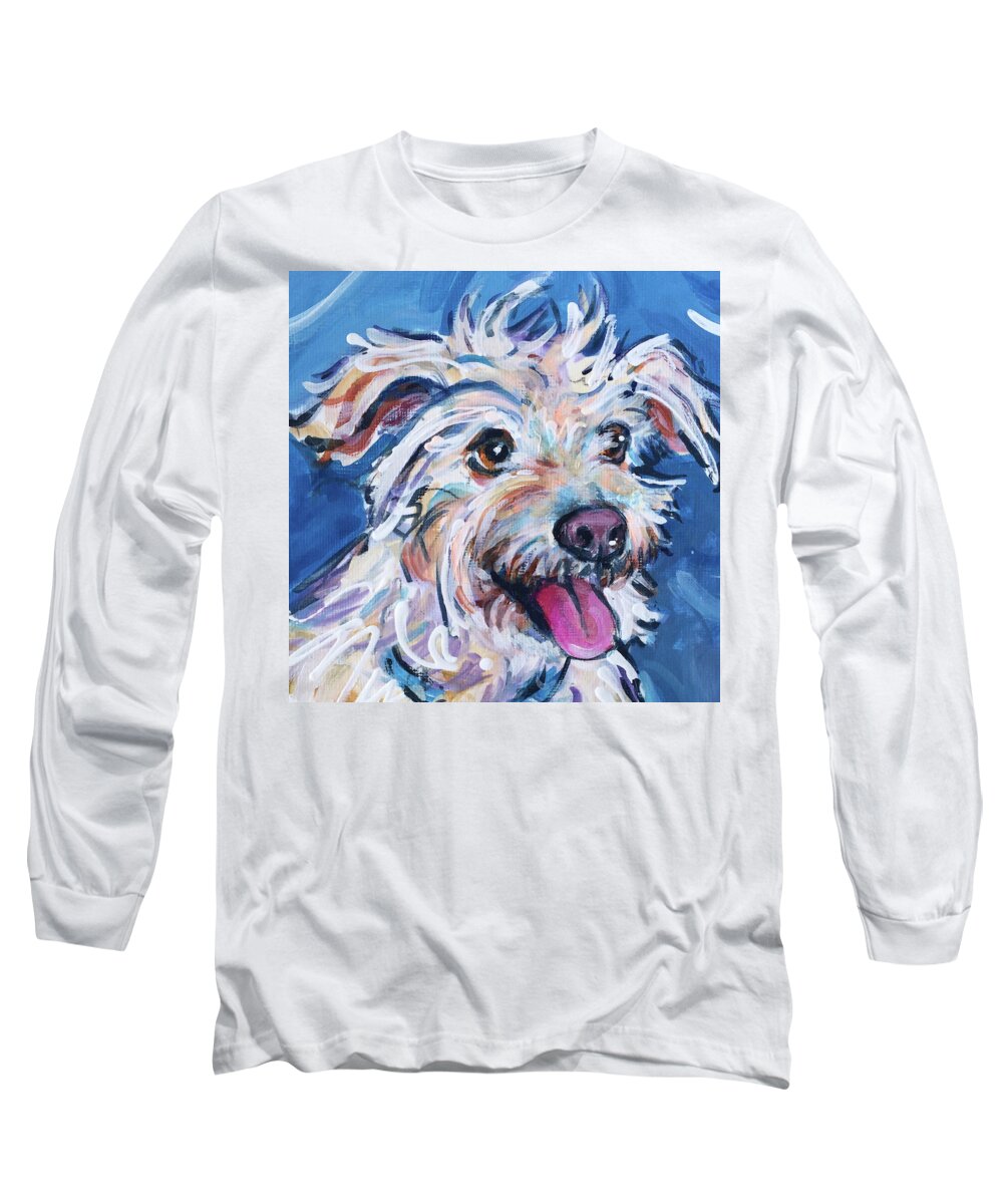  Long Sleeve T-Shirt featuring the painting Osita by Judy Rogan