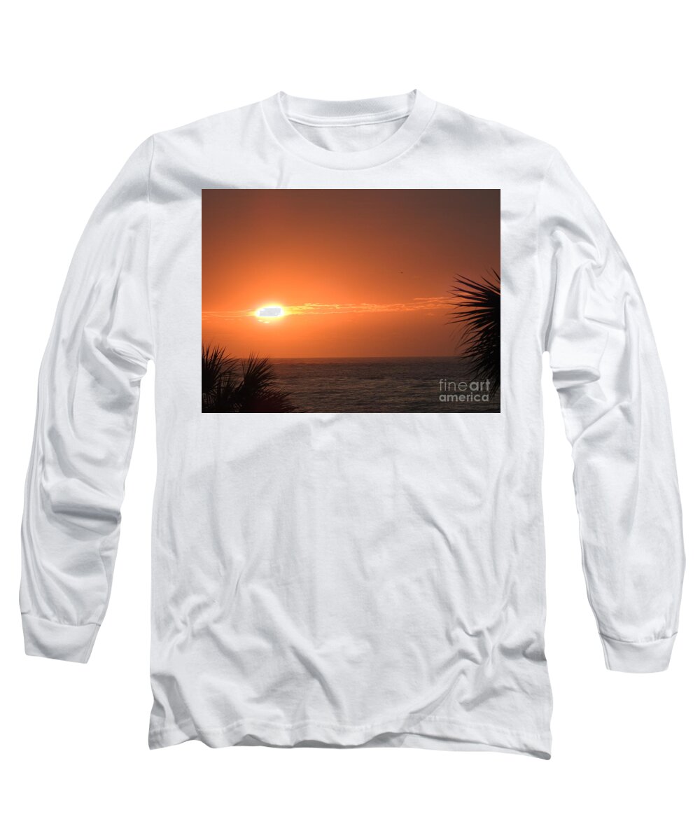 Sunrise Long Sleeve T-Shirt featuring the photograph Phenomenal Sunrise by Jan Gelders