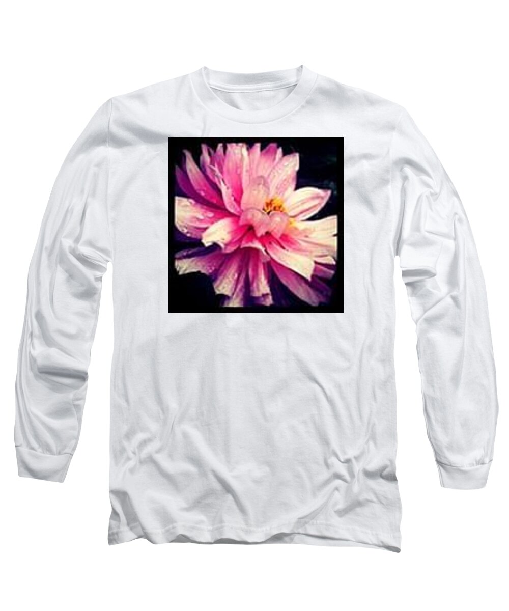 Pink Long Sleeve T-Shirt featuring the photograph Pretty and Pink by Zoe Calvert