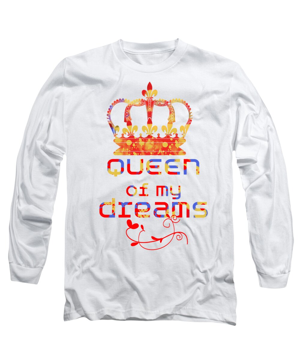 Color Long Sleeve T-Shirt featuring the photograph Queen Of My Dreams by Pedro Cardona Llambias