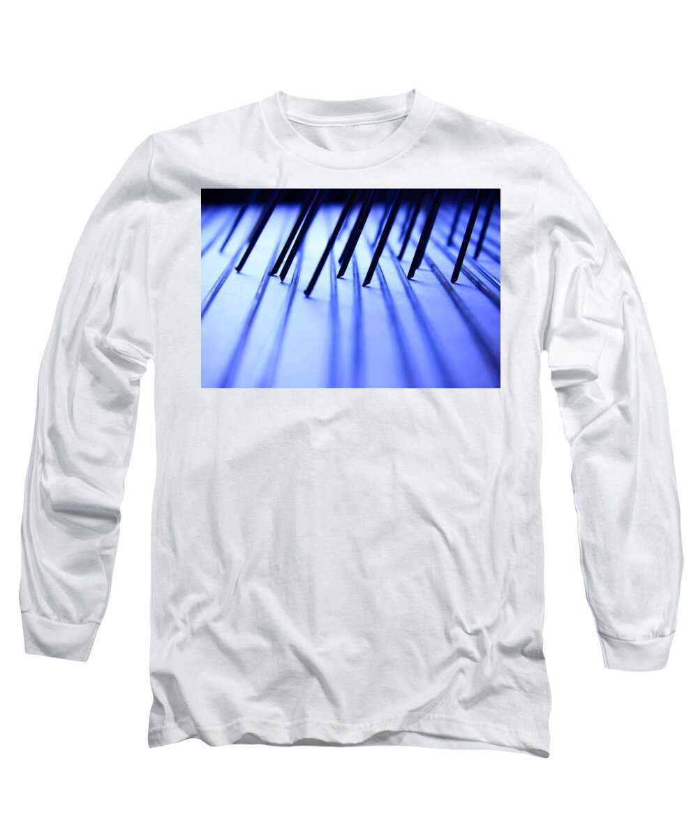 Point Long Sleeve T-Shirt featuring the photograph Scribble by Mark Ross