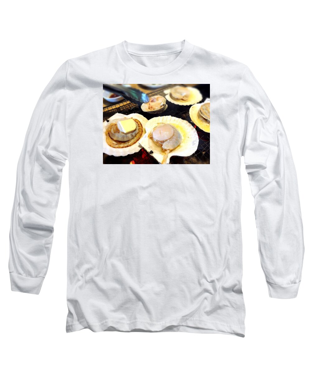 Photooftheday Long Sleeve T-Shirt featuring the photograph Seafood by Mizuki Kudo