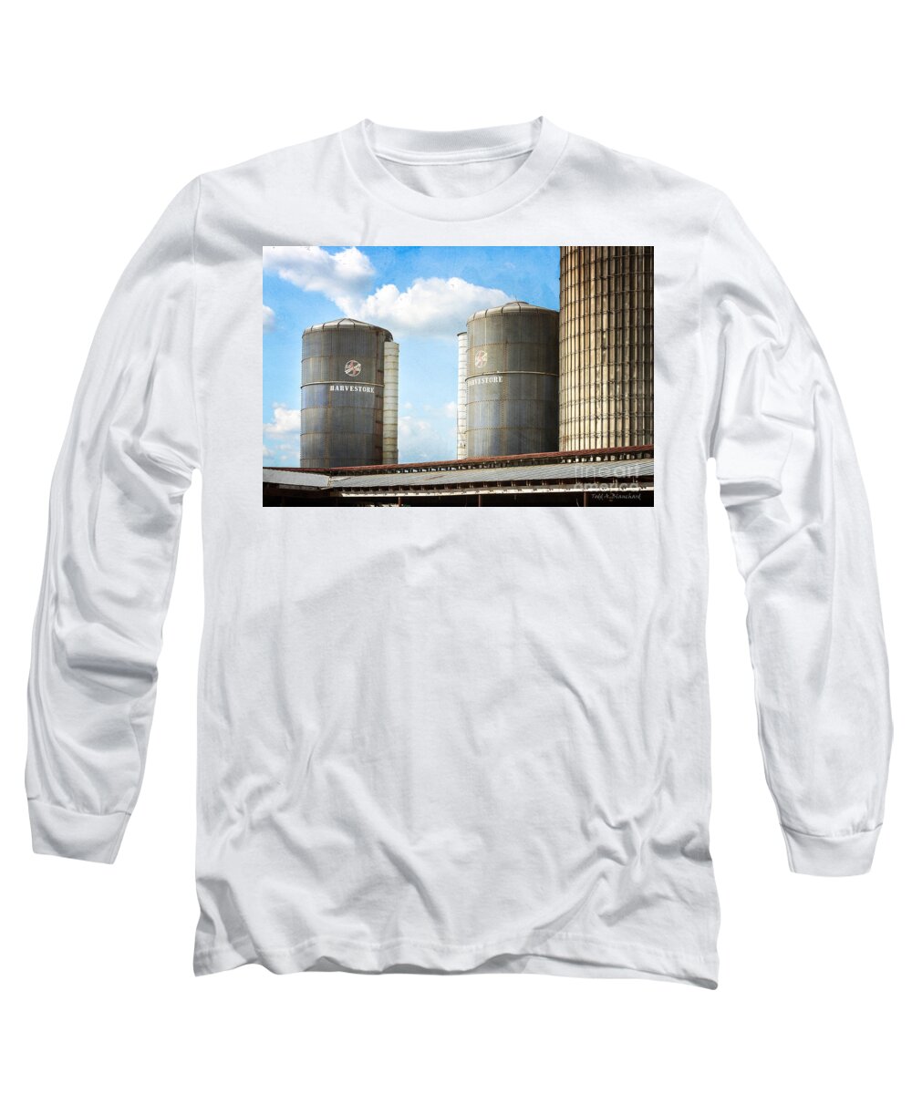 Tennessee Long Sleeve T-Shirt featuring the photograph Silos by Todd Blanchard