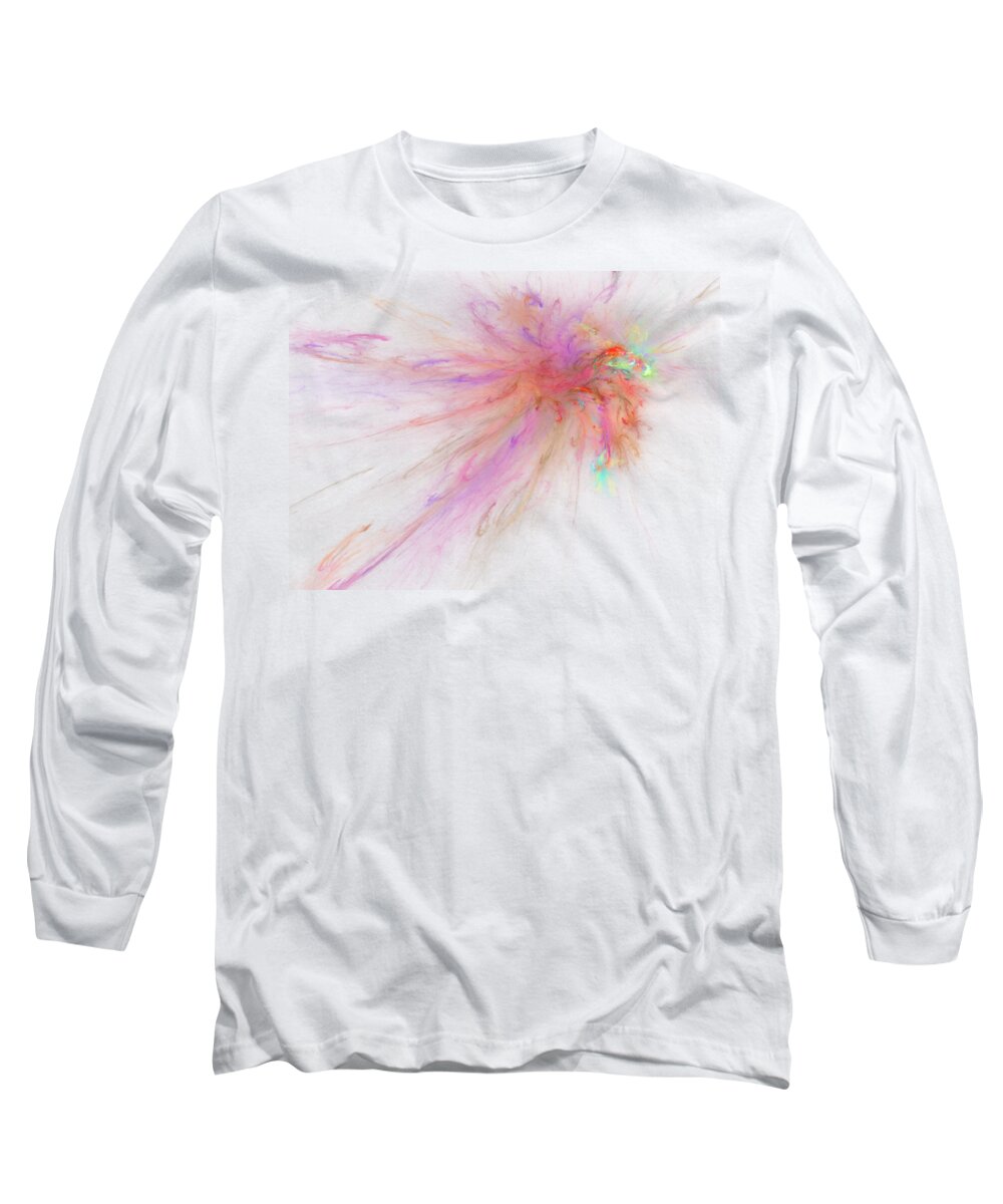 Spring Long Sleeve T-Shirt featuring the digital art Spring Fling by Ilia -