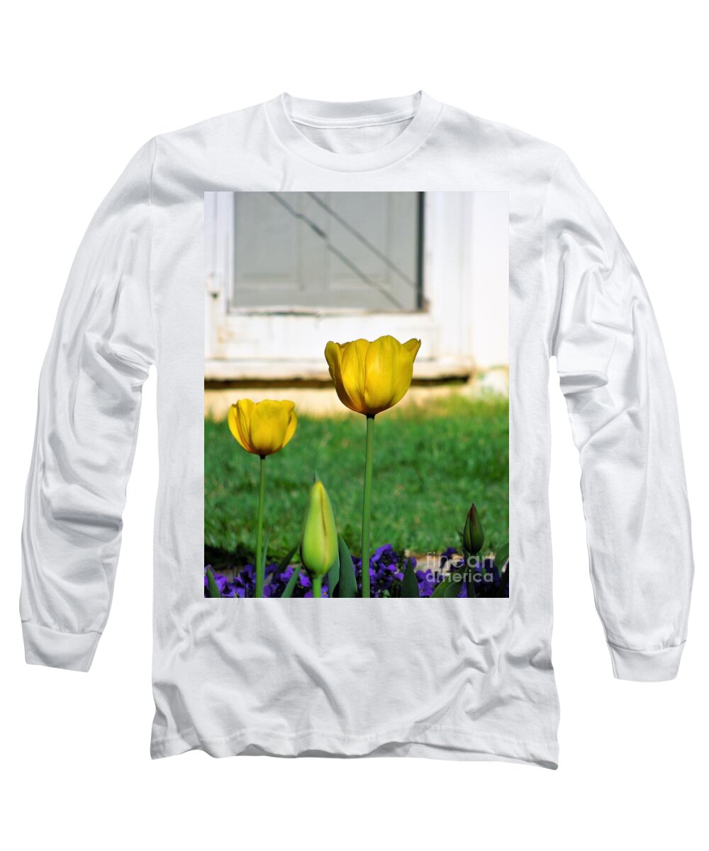 Spring Long Sleeve T-Shirt featuring the photograph Spring Time Flowers by Chad and Stacey Hall