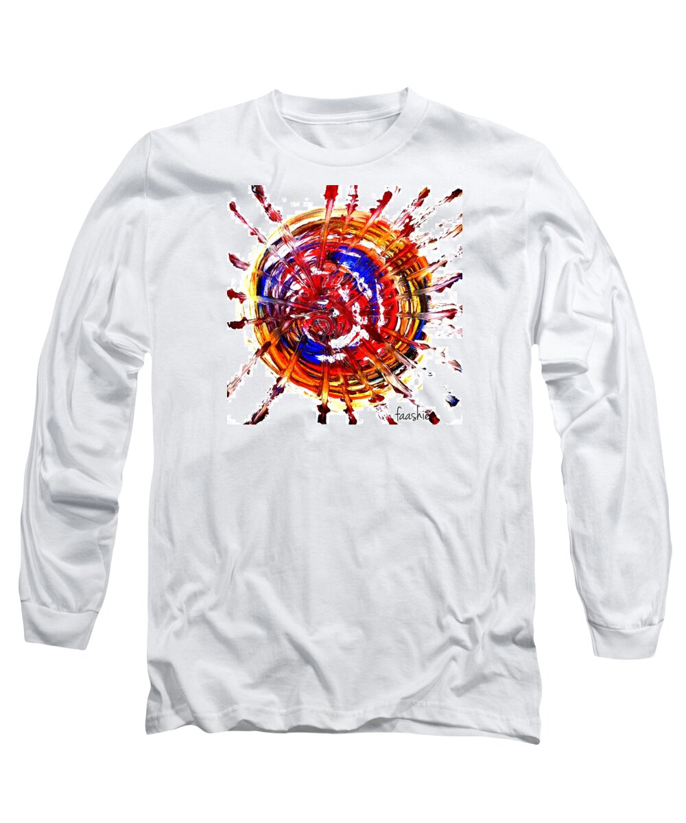 Colours Long Sleeve T-Shirt featuring the photograph Star by Faashie Sha