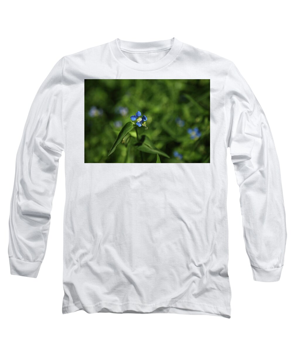 Flower Long Sleeve T-Shirt featuring the photograph Stubborn by Hyuntae Kim