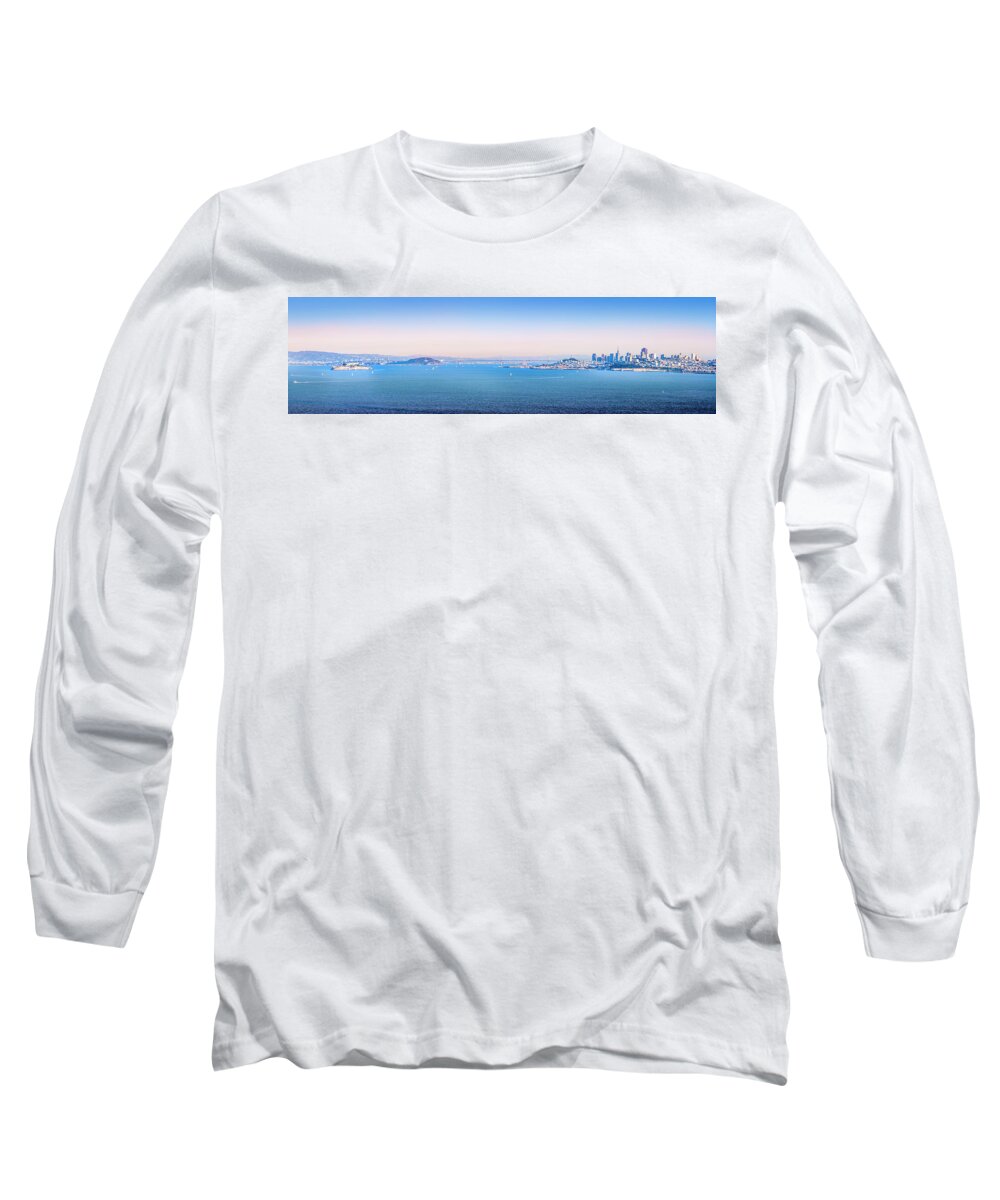 City Long Sleeve T-Shirt featuring the photograph The Bay by Daniel Murphy