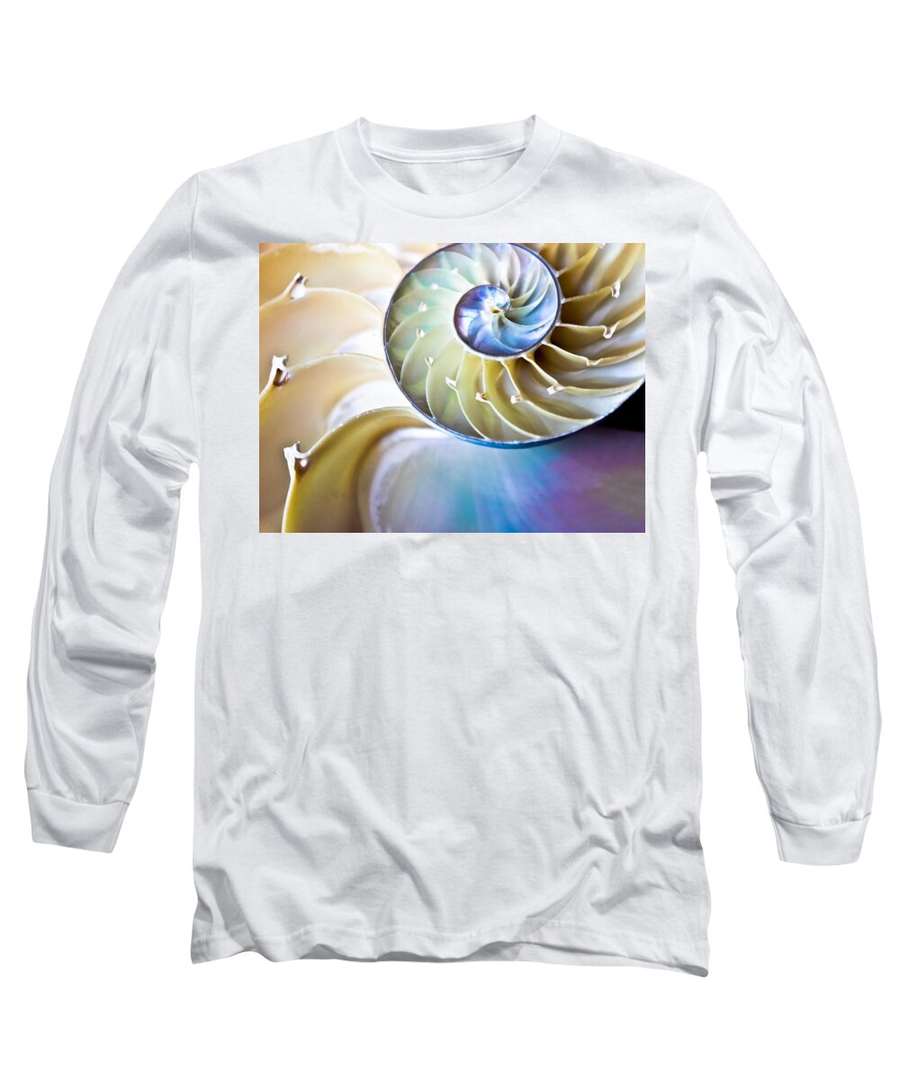 Nautilus Long Sleeve T-Shirt featuring the photograph The Beauty of Nautilus by Colleen Kammerer
