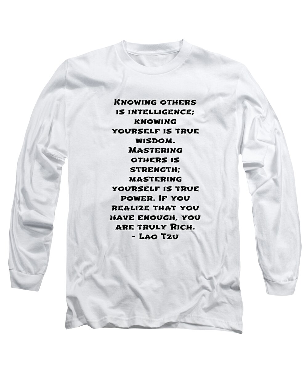Typography Long Sleeve T-Shirt featuring the photograph Truly Rich by Joseph S Giacalone