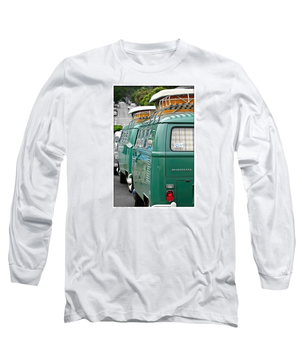 Vwbus Long Sleeve T-Shirt featuring the photograph Vw Buses #carphotographer #vw #vwbus by Jill Reger