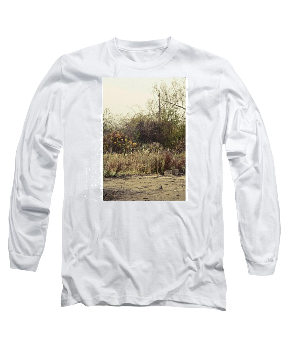Seaside Long Sleeve T-Shirt featuring the photograph Walking By The Lake

#landscape #lake by Mandy Tabatt