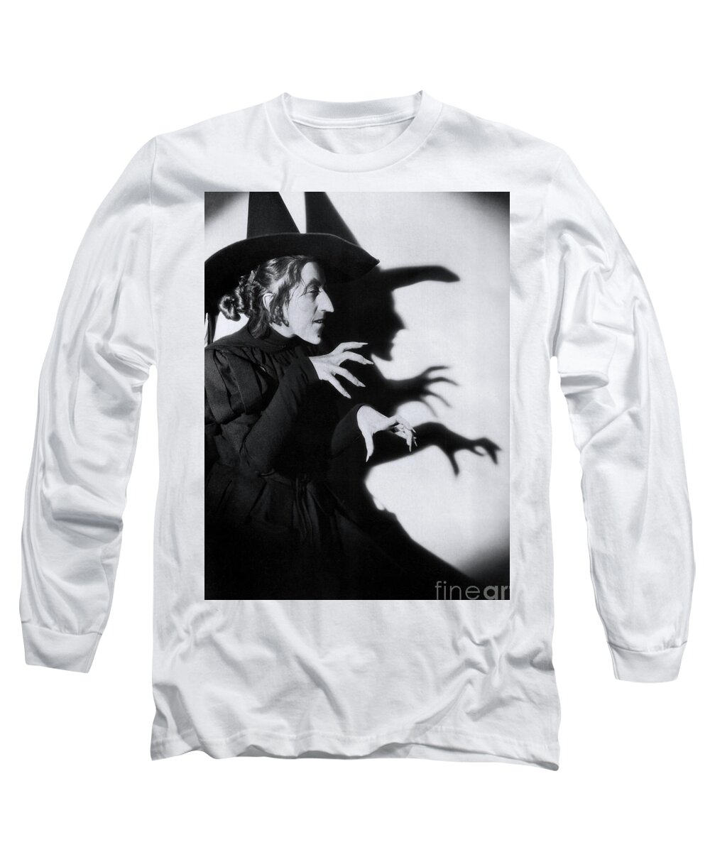 The Wizard Of Oz Long Sleeve T-Shirt featuring the photograph Wicked Witch Of The West by Doc Braham