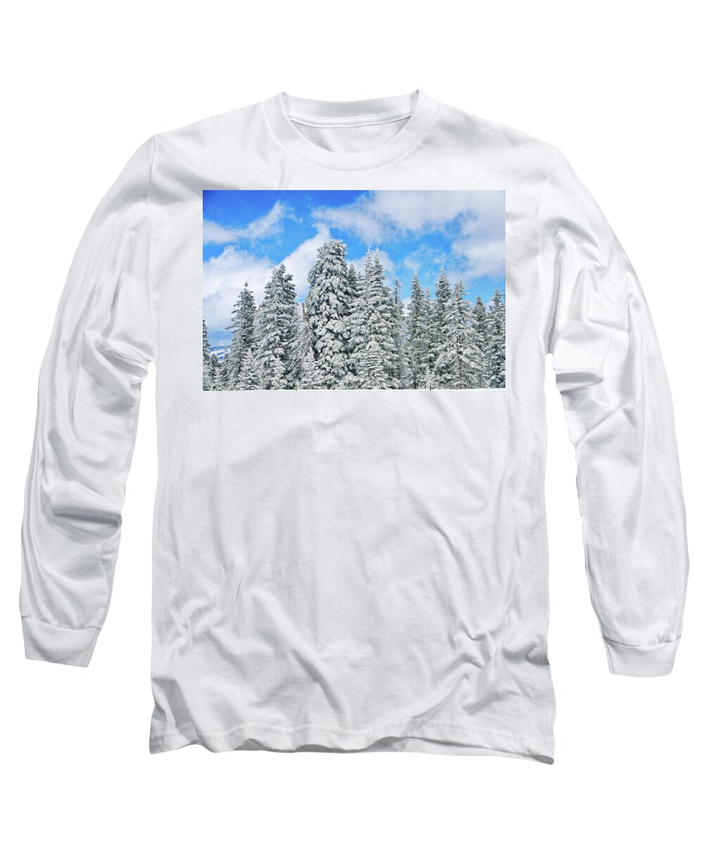 Winter Long Sleeve T-Shirt featuring the photograph Winterscape by Jeffrey Kolker