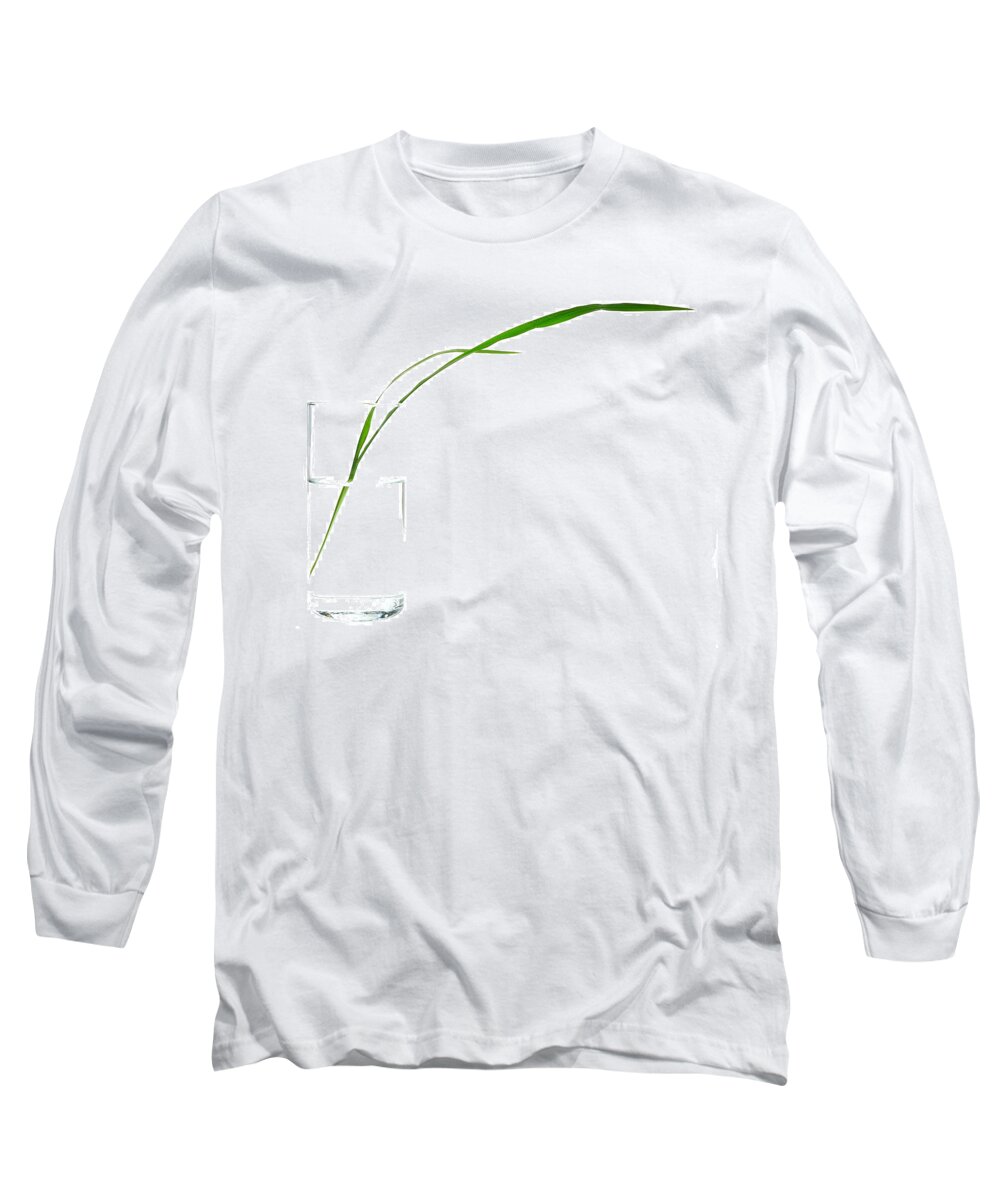 Grass Long Sleeve T-Shirt featuring the photograph Zen Grass by Mark Fuller