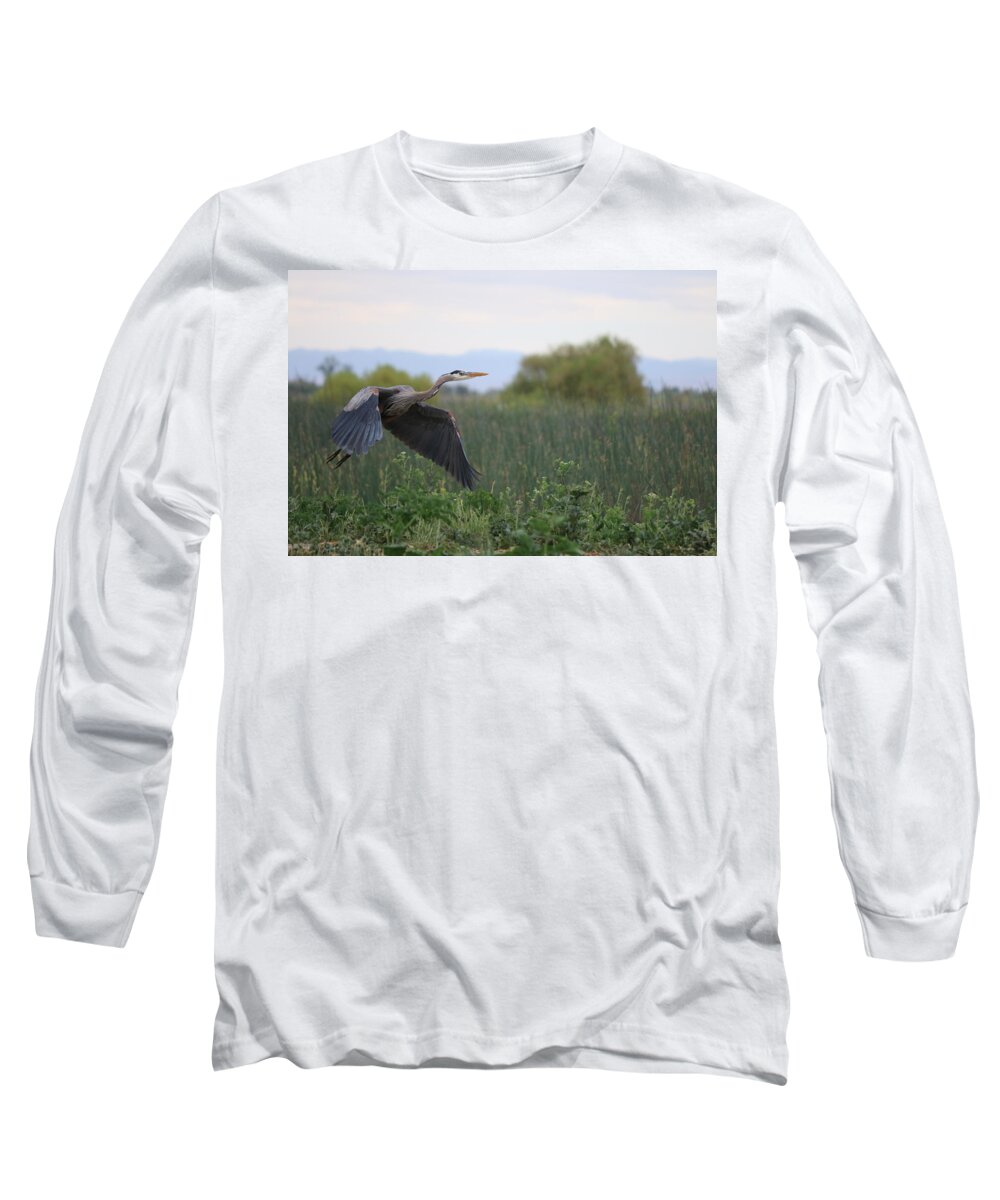 Great Long Sleeve T-Shirt featuring the photograph Heading Out #1 by Christy Pooschke