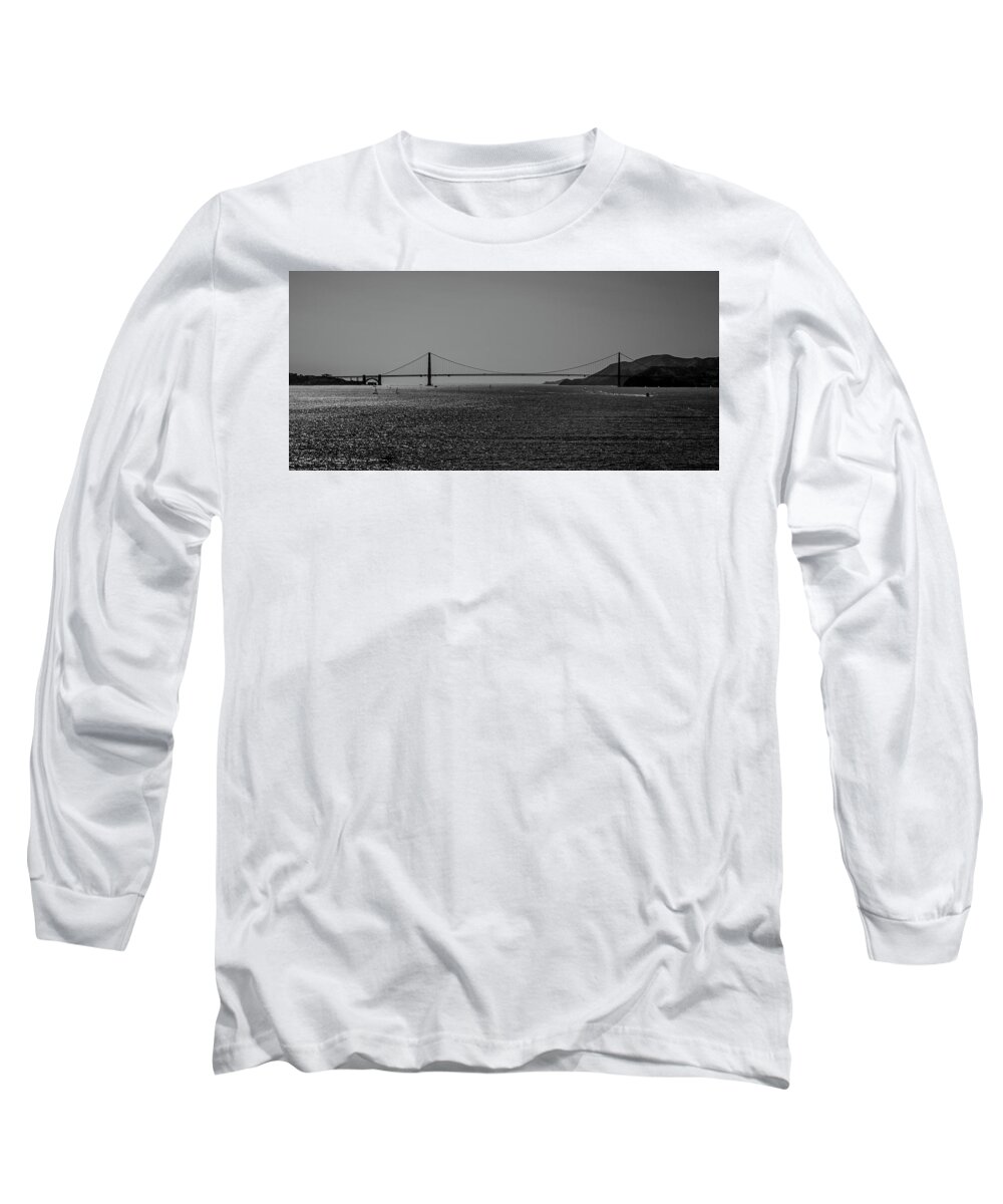 Golden Gate Bridge Long Sleeve T-Shirt featuring the photograph Golden Gate Bridge #2 by Stuart Manning