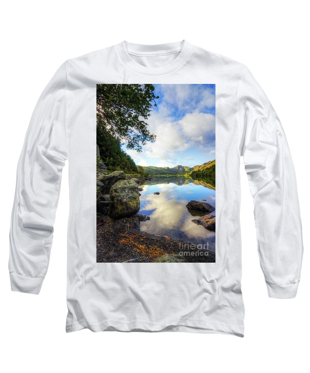 Snowdonia Long Sleeve T-Shirt featuring the photograph Llyn Crafnant #3 by Ian Mitchell