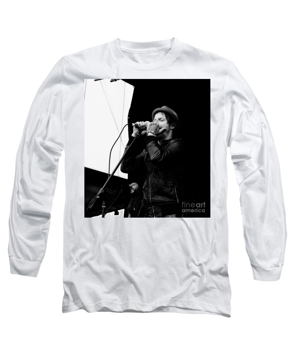 The Temperance Movement Photographed By Jenny Potter Long Sleeve T-Shirt featuring the photograph The Temperance Movement #3 by Jenny Potter
