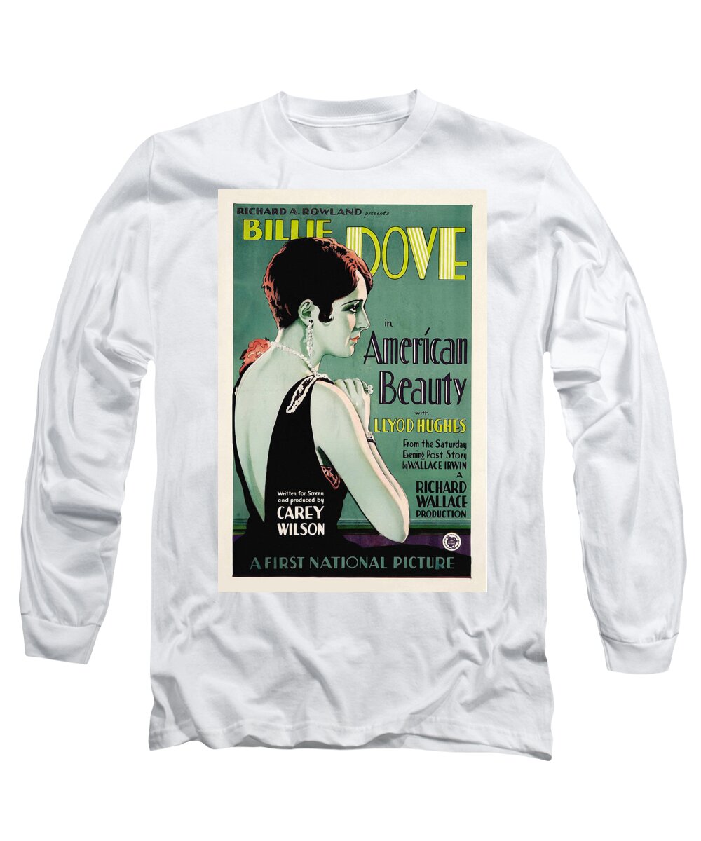 American Beauty Long Sleeve T-Shirt featuring the photograph American Beauty by First National Pictures