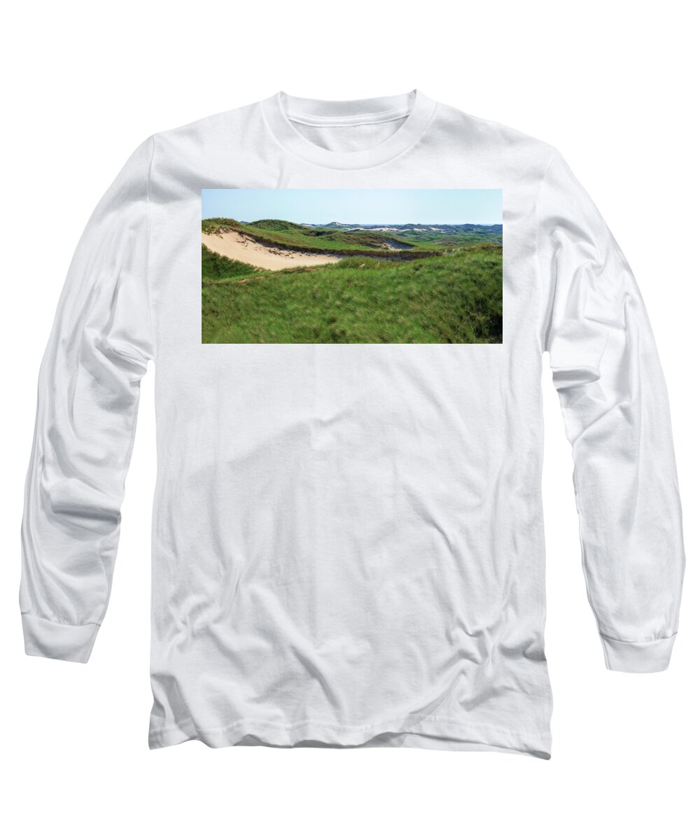 Dunes Long Sleeve T-Shirt featuring the photograph Dunes of Amrum by Sun Travels