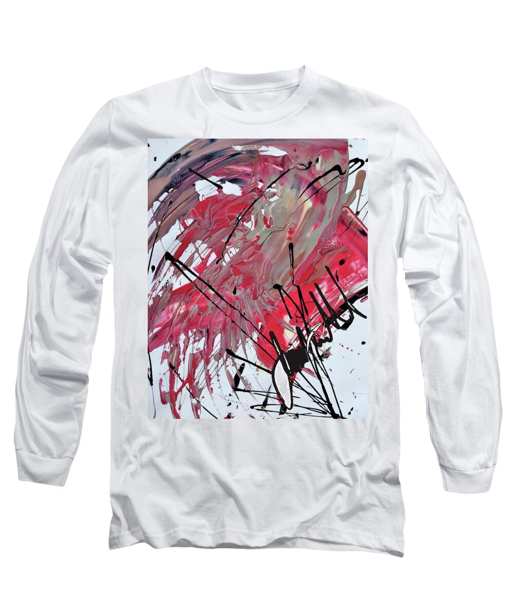  Long Sleeve T-Shirt featuring the digital art Fingerpointing by Jimmy Williams