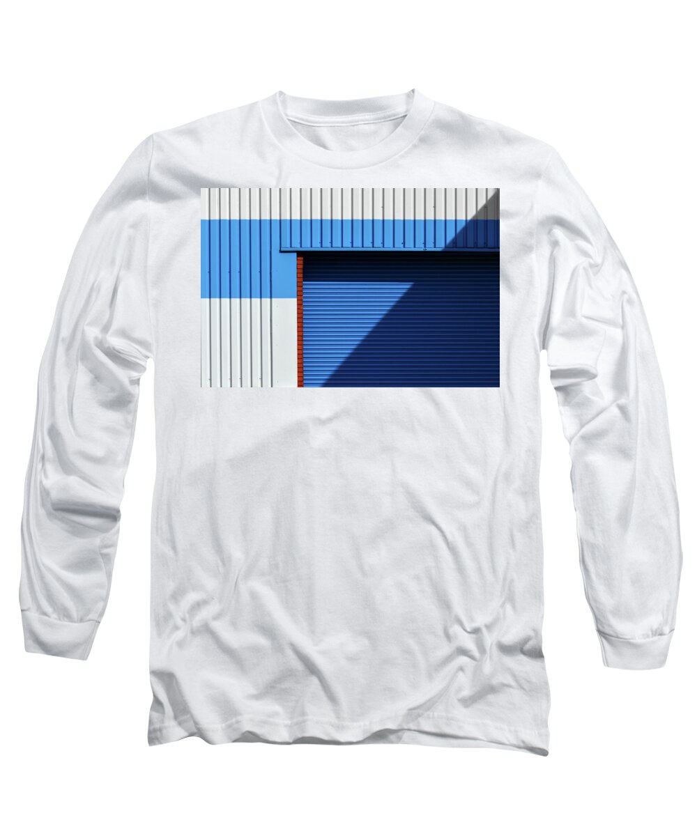 Urban Long Sleeve T-Shirt featuring the photograph Industrial Minimalism 15 by Stuart Allen
