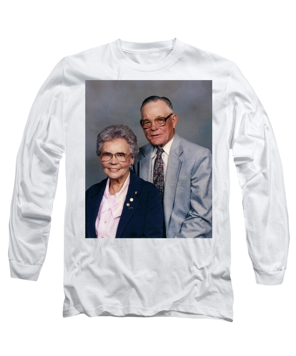 Golden Brown Nelson Long Sleeve T-Shirt featuring the photograph Jack and Golden by Jeff Phillippi