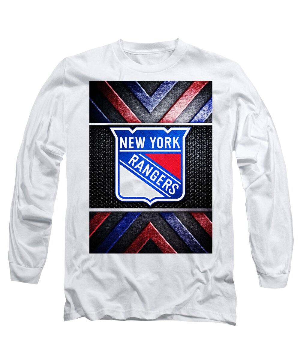 New York Rangers Long Sleeve Dryfit Medium