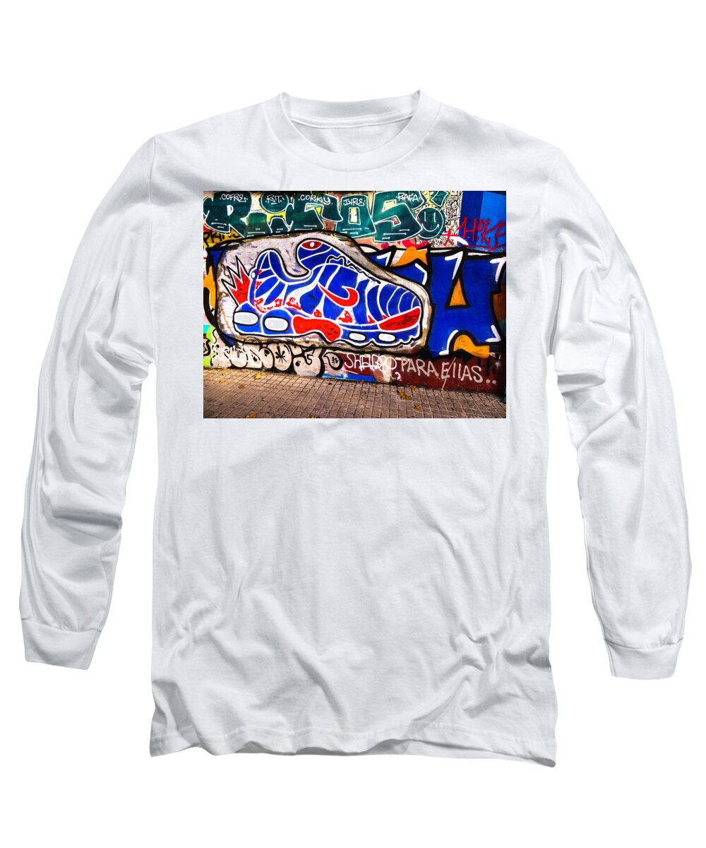 Nike Long Sleeve T-Shirt featuring the photograph Nike Town 2 by Funkpix Photo Hunter