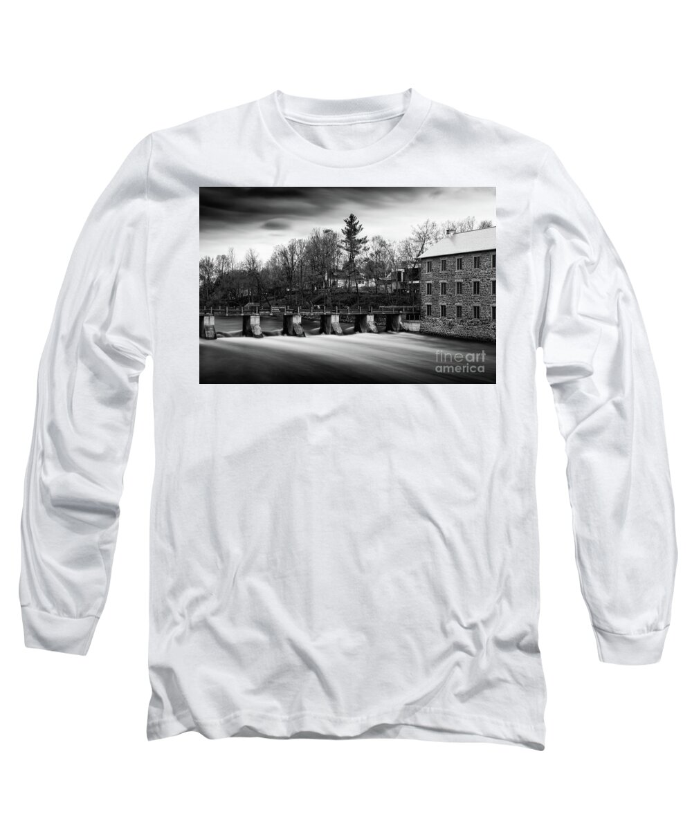 Watson's Long Sleeve T-Shirt featuring the photograph Watson's Mill by M G Whittingham