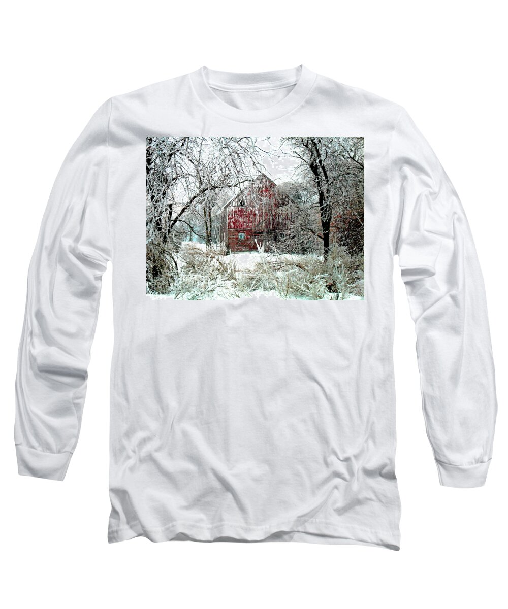 Christmas Long Sleeve T-Shirt featuring the photograph Winter Wonderland by Julie Hamilton
