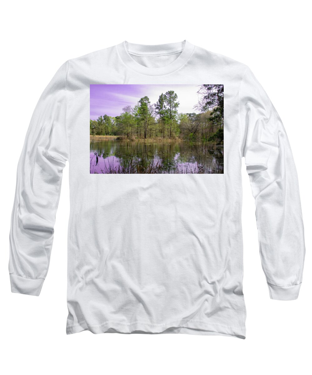  Long Sleeve T-Shirt featuring the photograph Woodlands by Rocco Silvestri