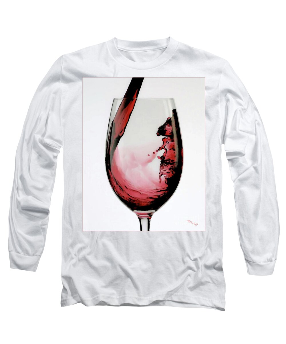 Wine Long Sleeve T-Shirt featuring the photograph Yes Please by Billy Knight