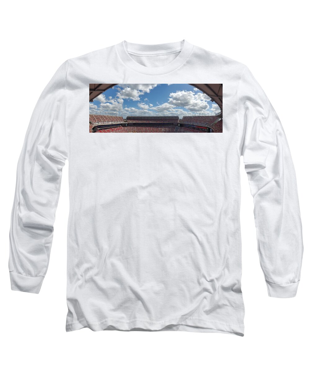 Gameday Long Sleeve T-Shirt featuring the photograph Panorama Bryant-Denny Stadium #2 by Kenny Glover