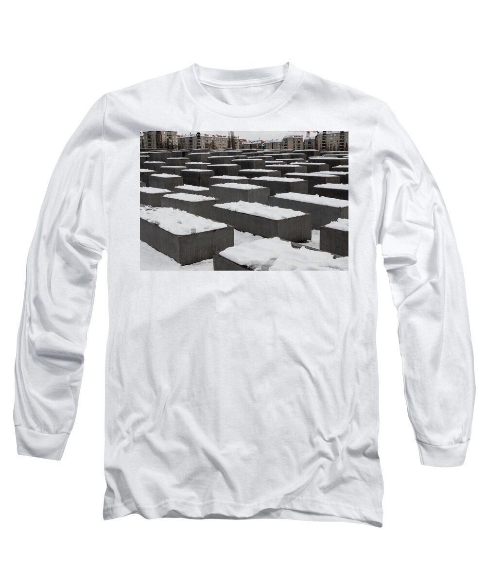 Architecture Long Sleeve T-Shirt featuring the photograph Berlin #17 by Eleni Kouri