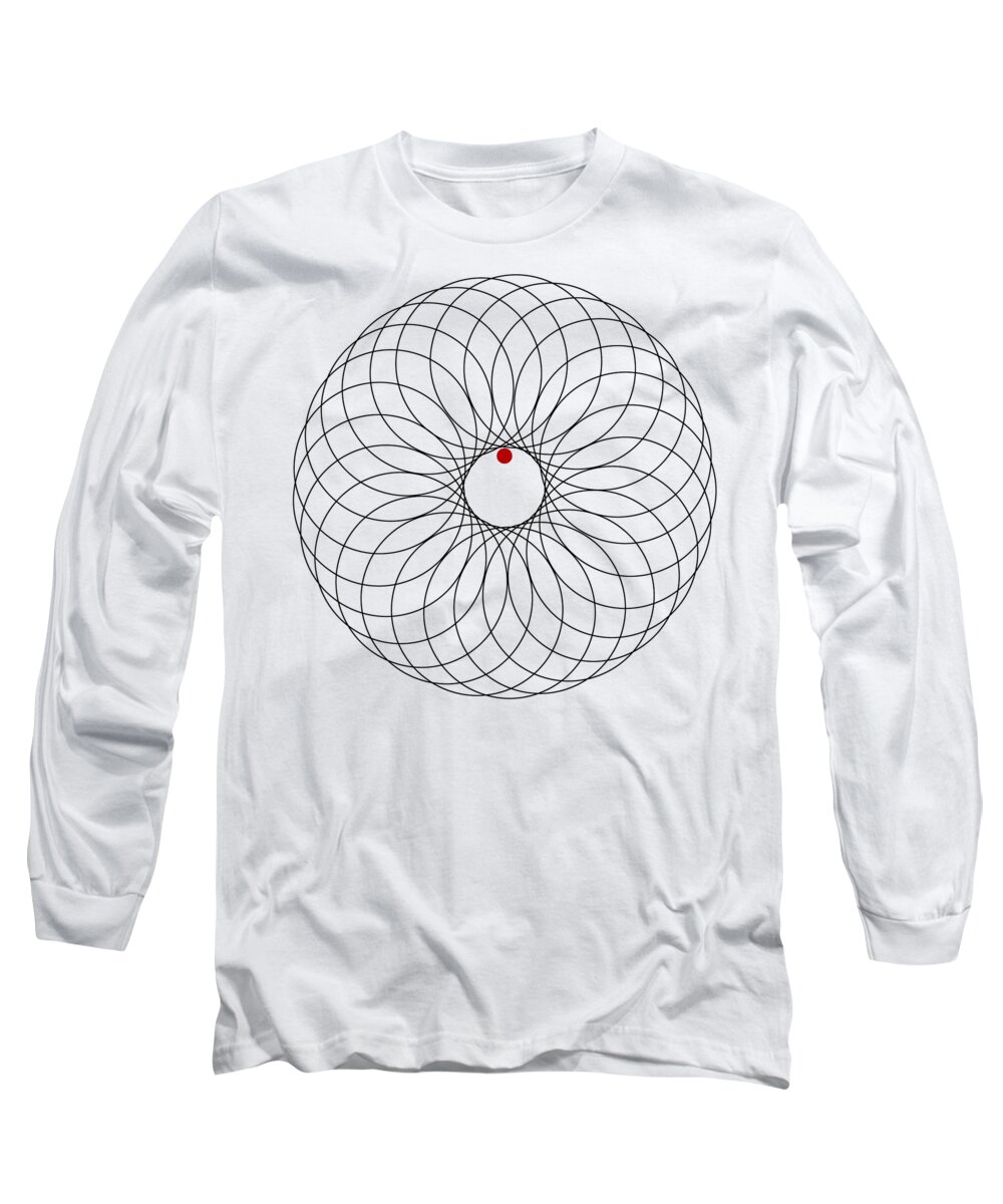 Funky Long Sleeve T-Shirt featuring the digital art Jaeda by Linda Lees