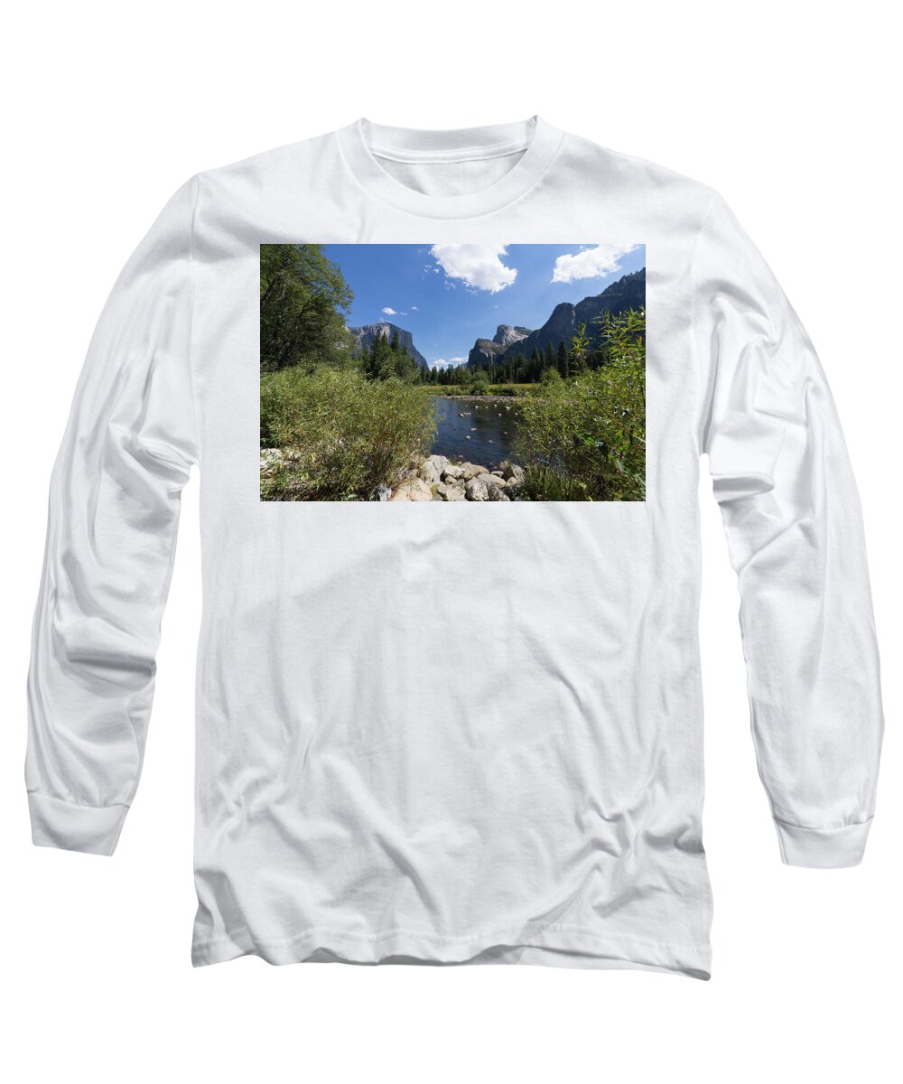 El Capitan Long Sleeve T-Shirt featuring the photograph El Capitan by Paul Plaine