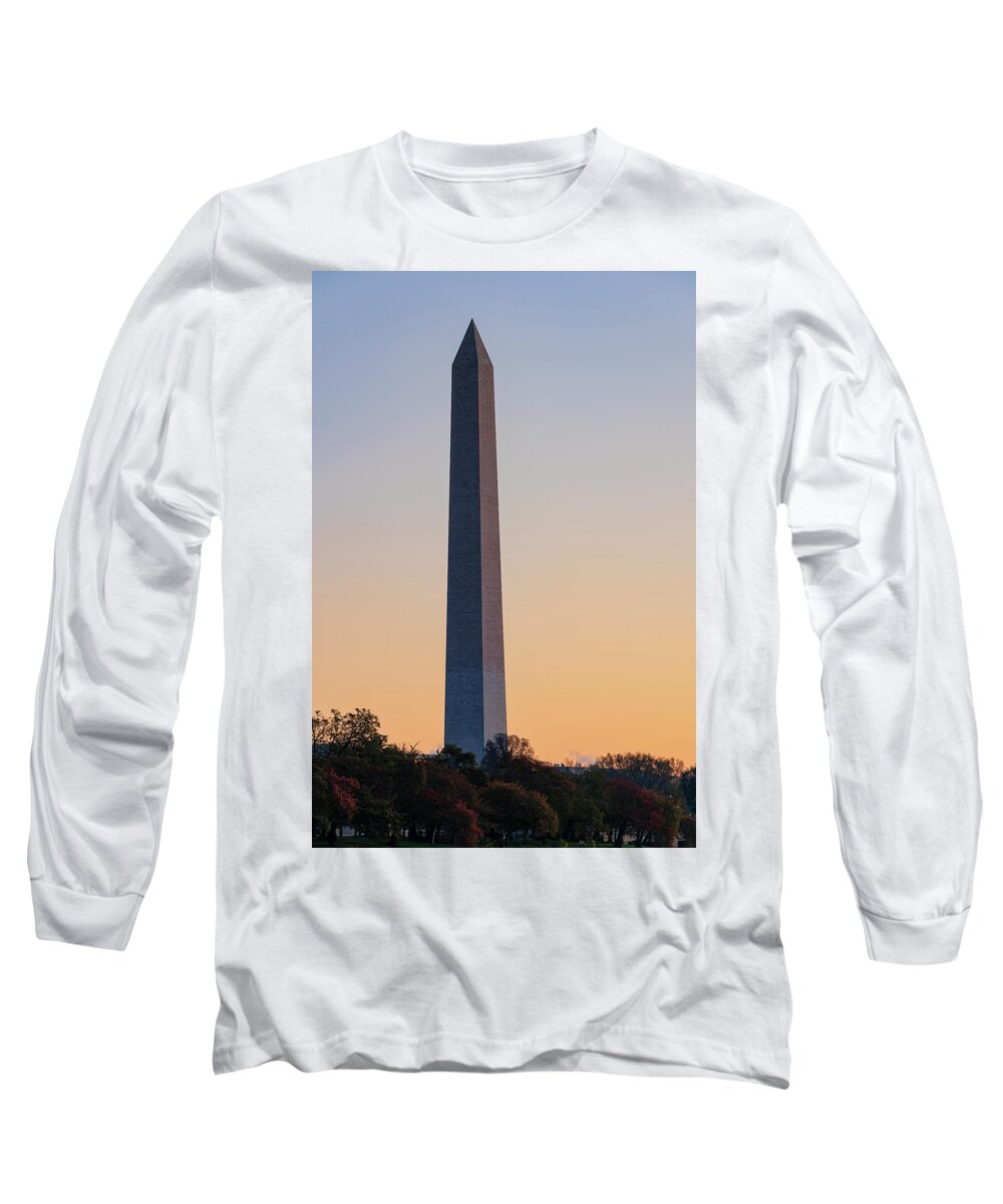 Washington Dc Long Sleeve T-Shirt featuring the photograph Autumn In DC 2 by Robert Fawcett