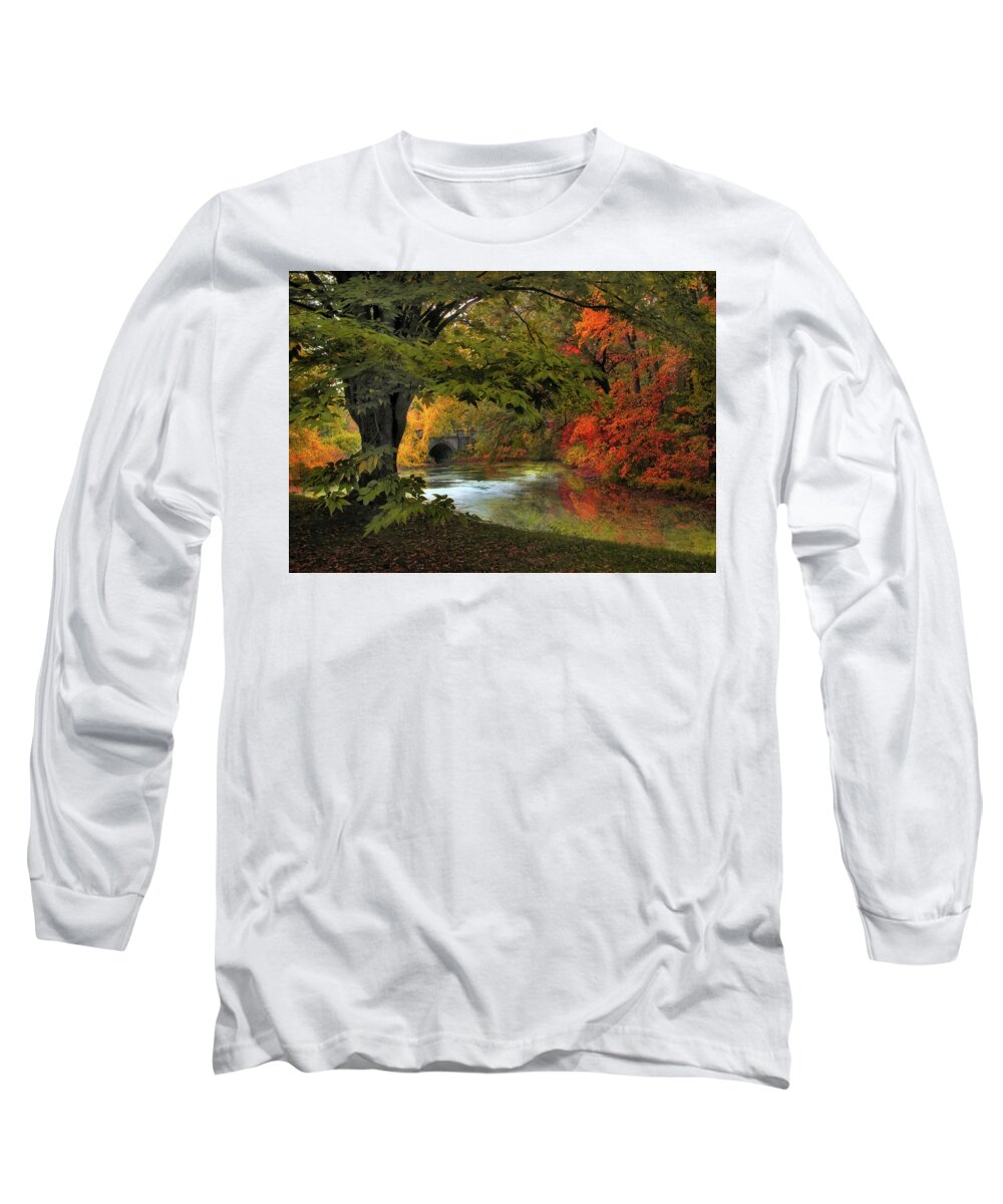 Autumn Long Sleeve T-Shirt featuring the photograph Autumn Reverie by Jessica Jenney