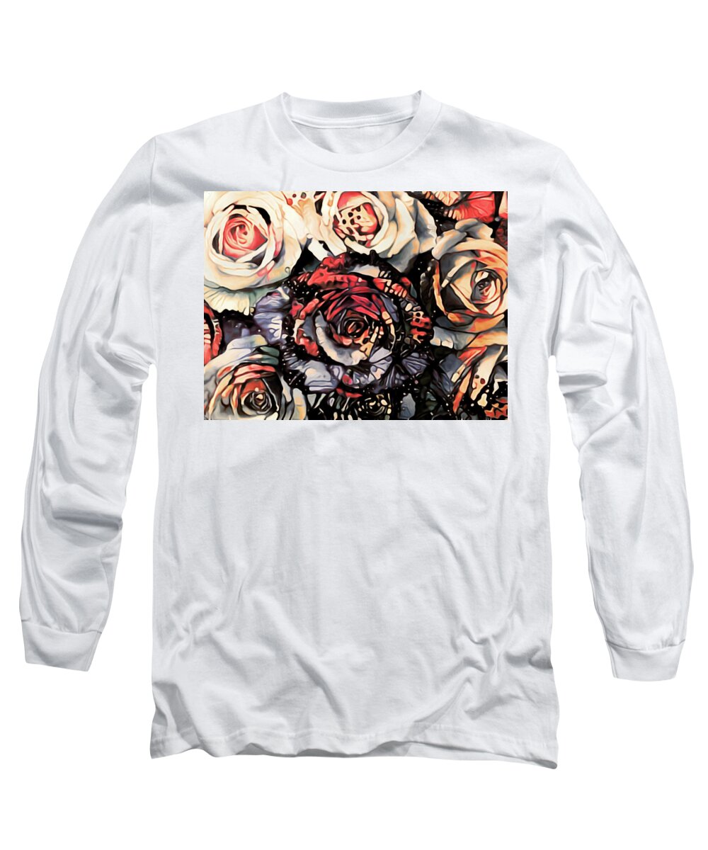 By Any Other Word Long Sleeve T-Shirt featuring the digital art By Any Other Word by Susan Maxwell Schmidt