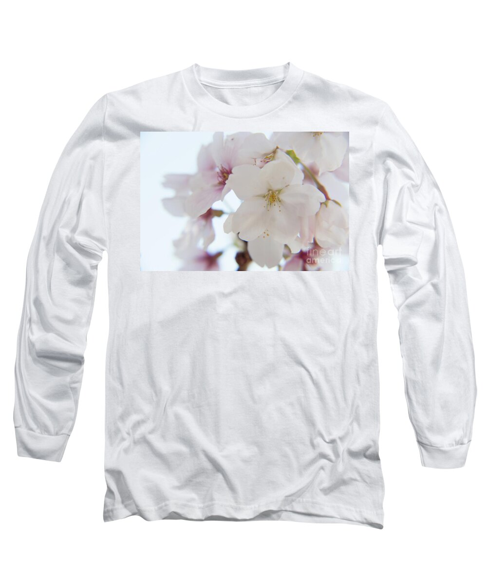 Flowers Long Sleeve T-Shirt featuring the photograph Cherry blossoms by Agnes Caruso