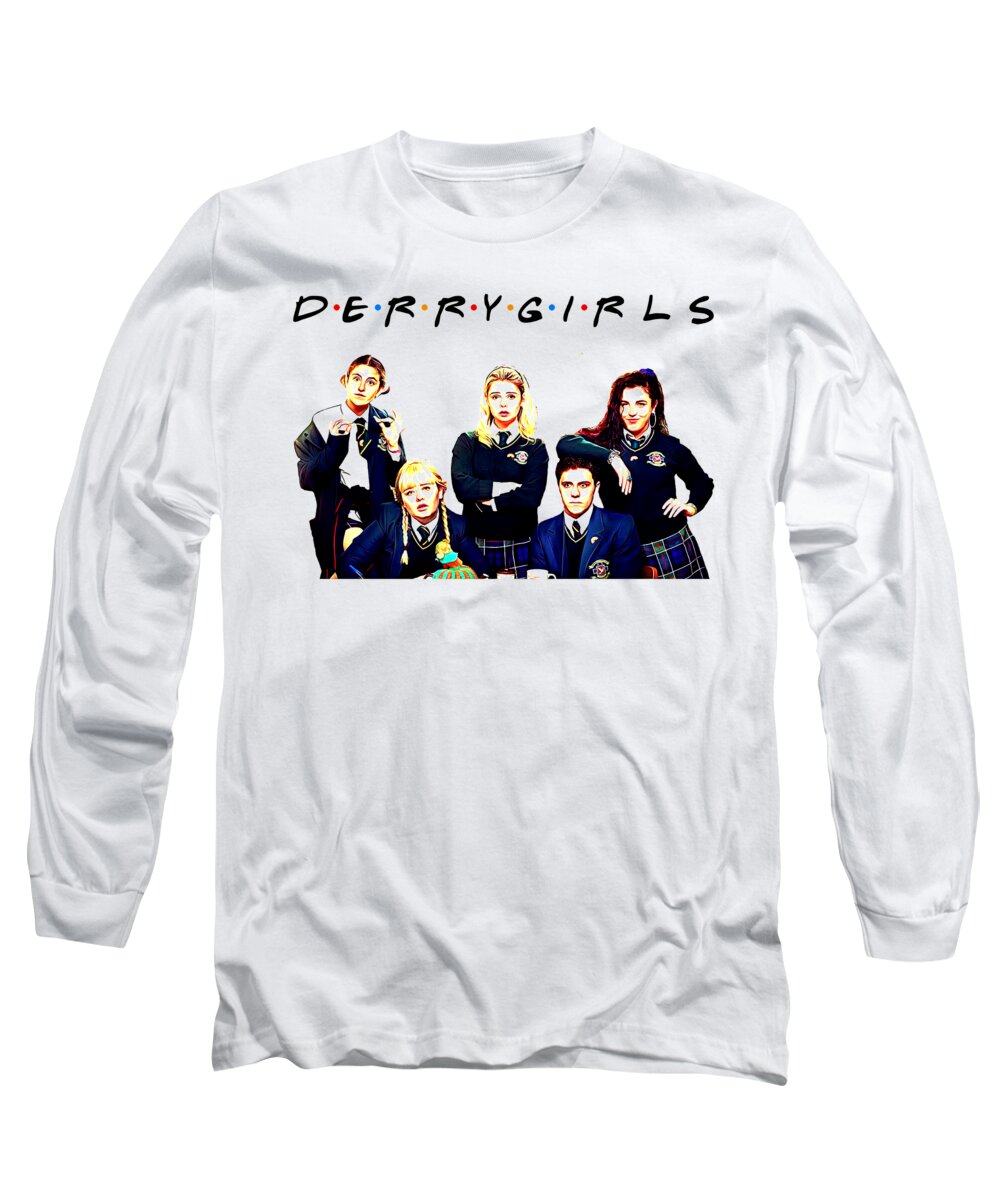Derry Girls Long Sleeve T-Shirt Brandon Reima Art America